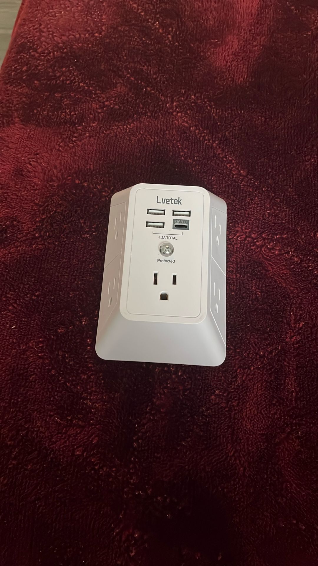 USB Port 5 Plug Box