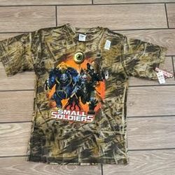 Vintage 90’s DreamWorks Small Soldiers Tee Shirt 1998 Youth XL - NWT
