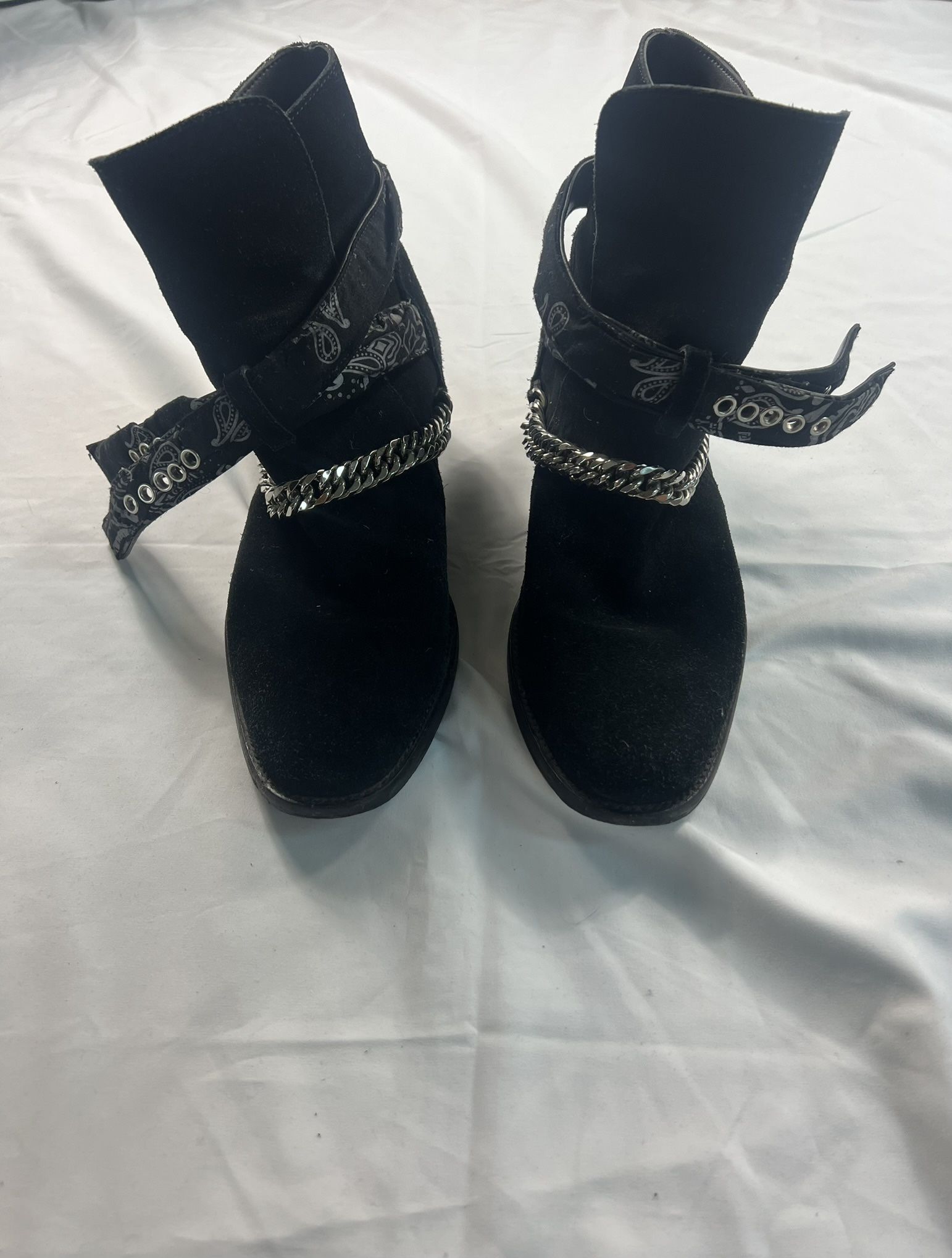 Amiri Bandana Boots Size 9