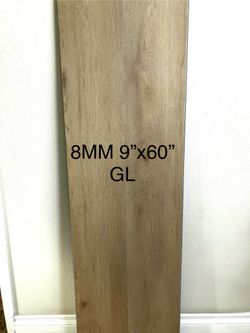 8MM HEAVY DUTY COMMERCIAL 100% WATERPROOF LUXURY VINYL PLANK SPC FLOORING WITH PAD ATTACHED 9”x60”. KID PROOF AND PET FRIENDLY