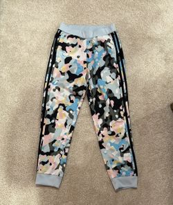 Kids Adidas Camouflage Print Joggers (sz 10-12)
