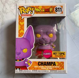 Pop! Animation: Dragon Ball Z Champa (Flocked) Hot Topic Exclusive
