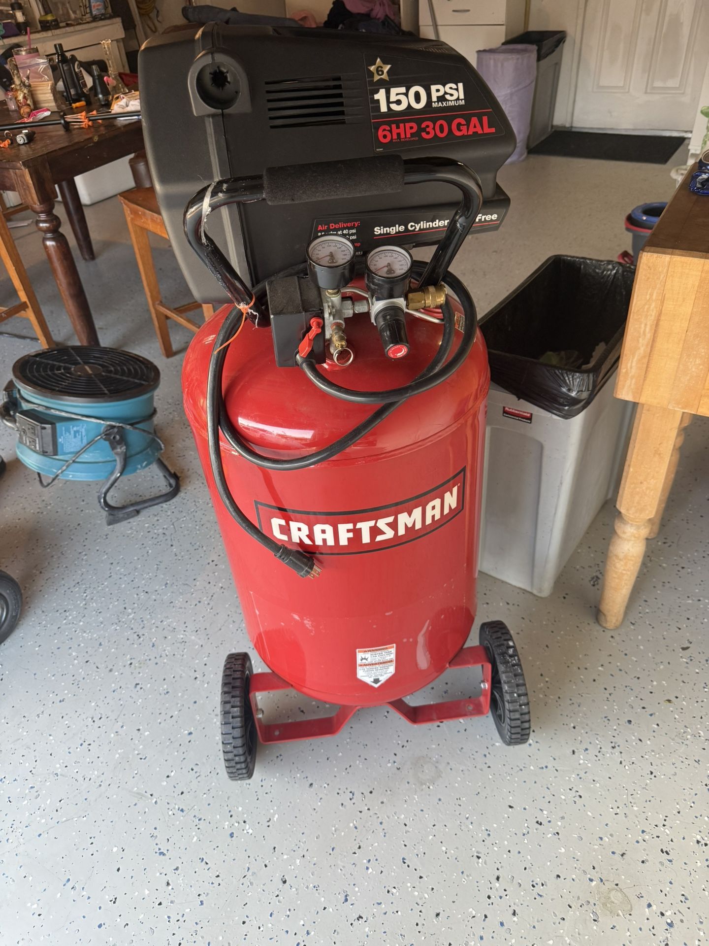 Craftsmen 30 Gal 150 Psi Air Compressor