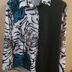 Button Up Silk Gucci Shirt