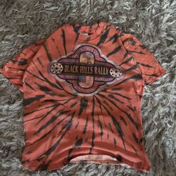 Vintage tie-dye T-shirt from the 58th Annual Sturgis Black Hills Rally in South Dakota.