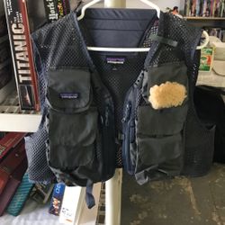 Patagonia Fishing Vest Size Large Ladies
