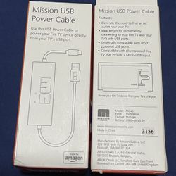 Made for Amazon, USB Power Cable (Eliminates the Need for AC Adapter