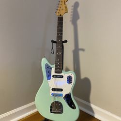 Squier Vintage Modified Jaguar Guitar Upgraded Pups and Bridge 