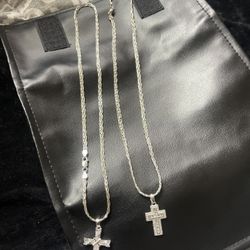 Womans Silver Necklace 