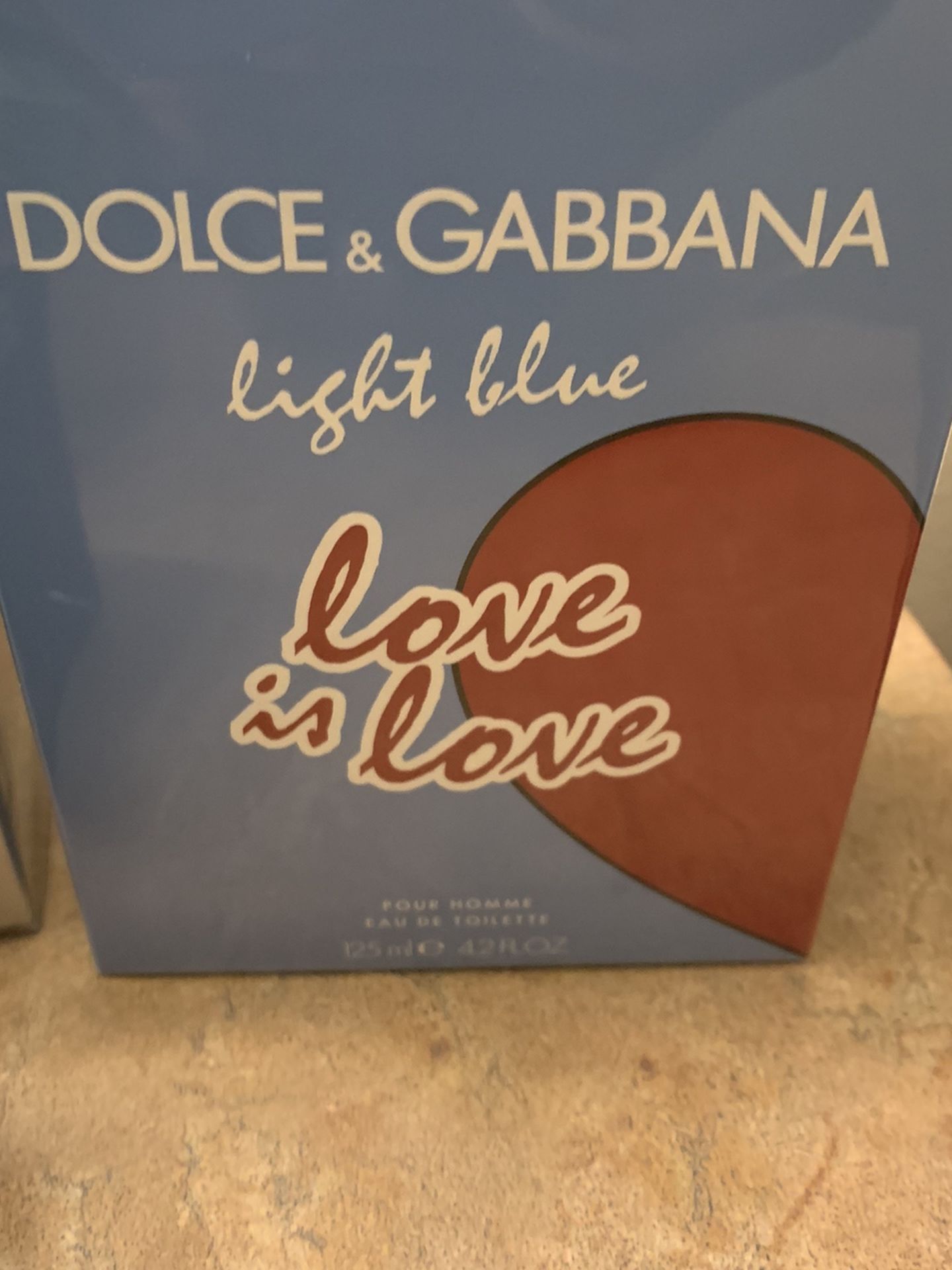 Dolce & Gabbana Light Blue Love Is Love Cologne 4.2 oz fragrance