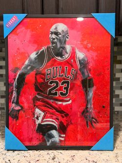 Michael Jordan Framed Wall Art – New in Package 🔥🏀