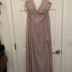 Pink Bridesmaid/Prom Dress