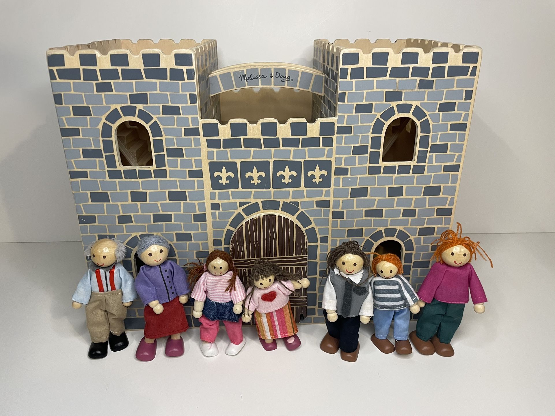 Melissa and Doug wooden castle