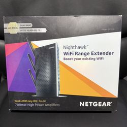Netgear WiFi Range Extender AC1900 (EX7000) Dual Band (2.4GHz & 5GHz)