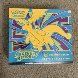 Pokemon Mega Evolution Ascended Heroes Pokemon Center ETB