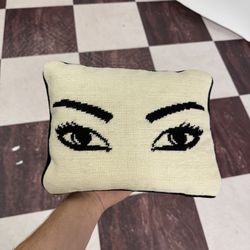 Jonathan Adler Eyes Needlepoint Pillow