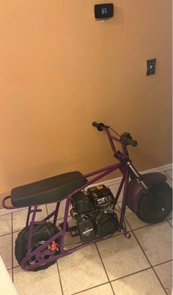 FRP GMB 100 purple mini bike