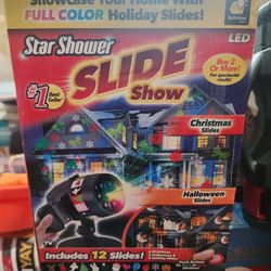 Star Shower Holiday Slide Dhow Led, Brand New