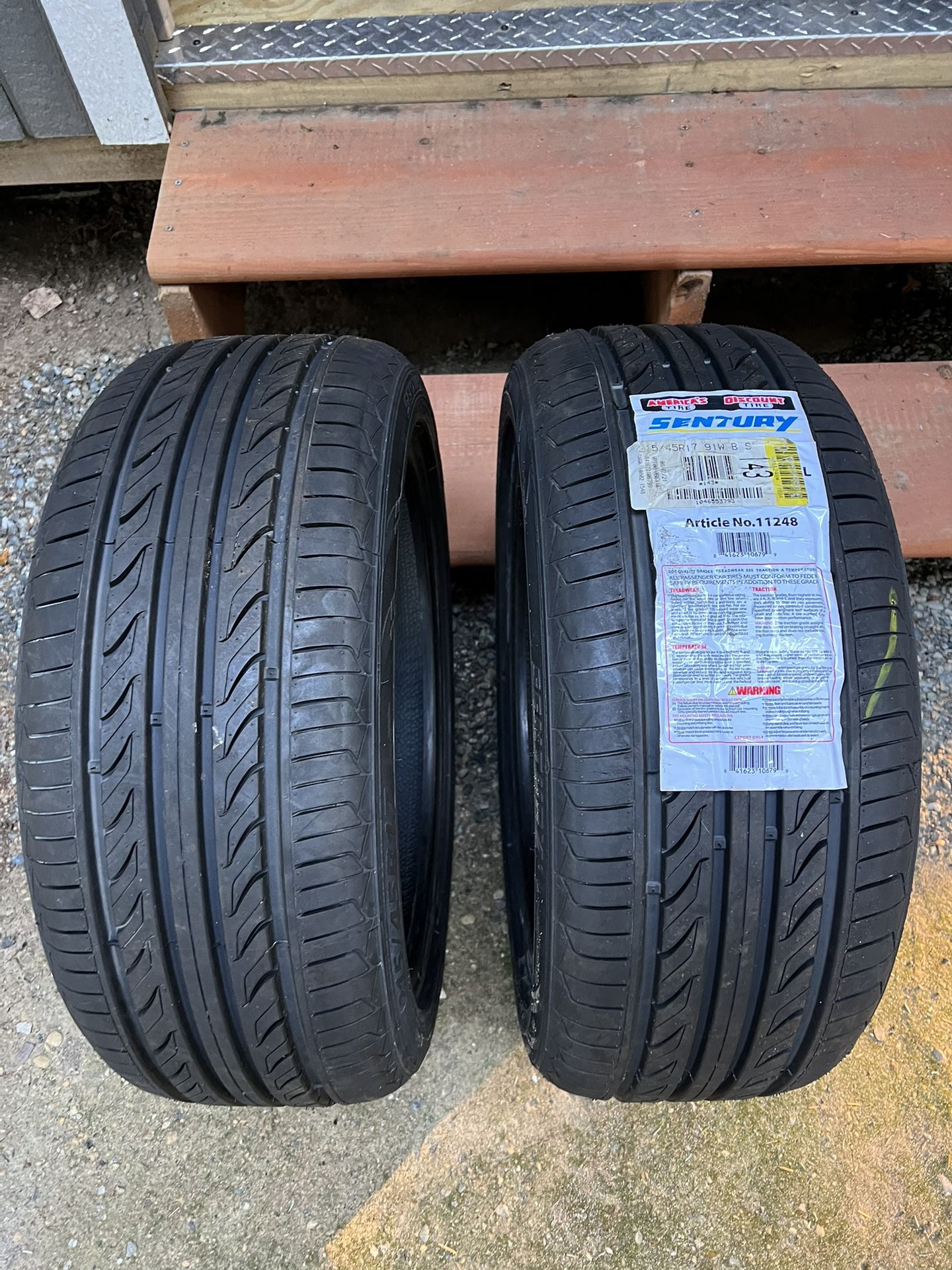 Sentury UHP Ultra High Performance Tires 215/45 R17 Brand New for Sale in Woodinville, WA OfferUp