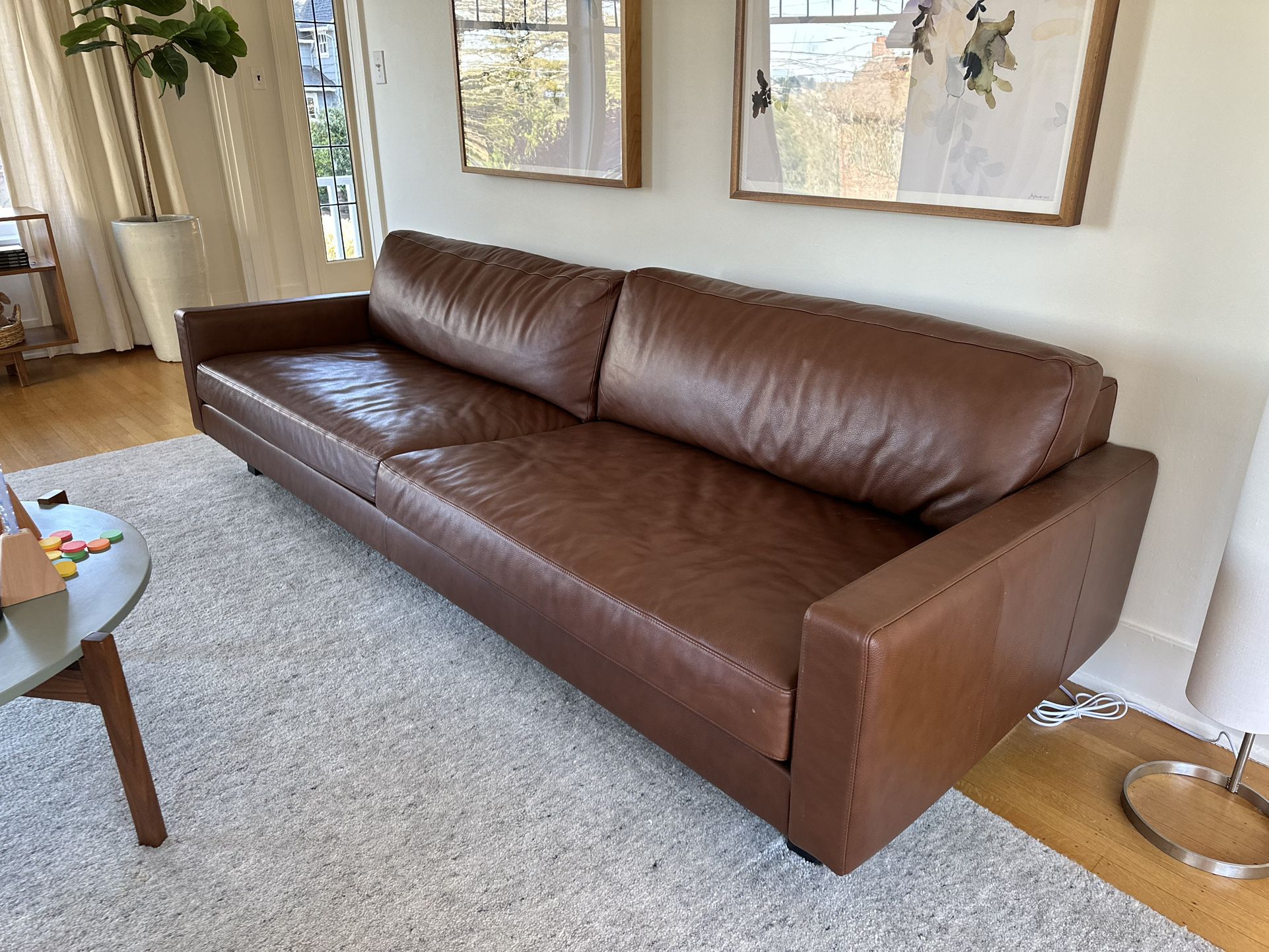 Leather Couch - Room & Board Pierson 102”
