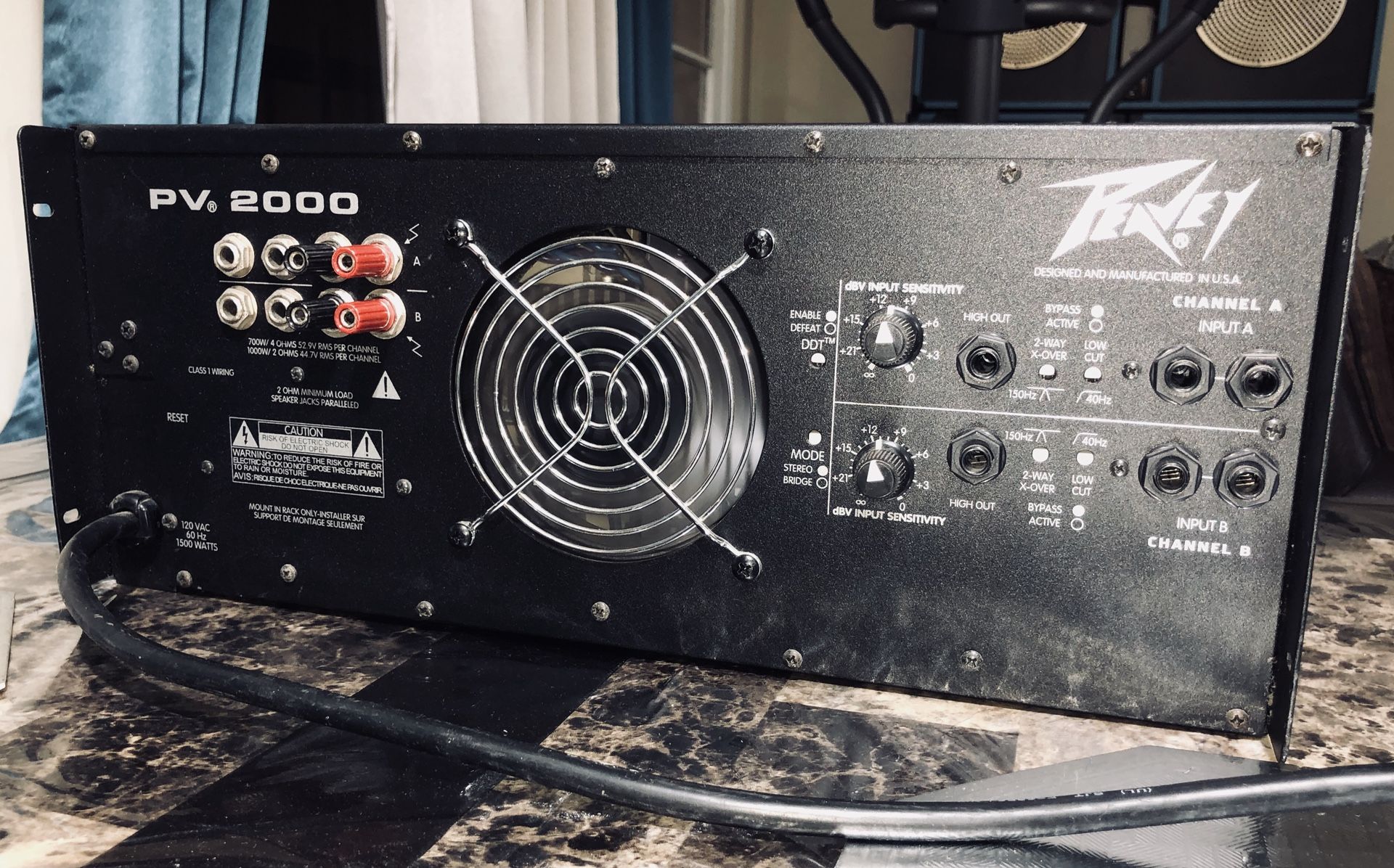 Peavey Pv 00 Power Amplifier Dj Equipment For Sale In Bronx Ny Offerup