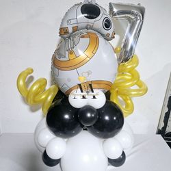 Starwars Balloons Centerpieces 
