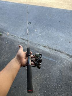 Ultralight Rod And Medium Size Reel For Fishing