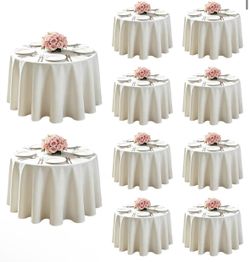 π₯ 10-PACK IVORY TABLECLOTHS β $30 FIRM! Grab This Wedding & Party Deal Before Itβs Gone!
