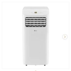 LG 6,000 (DOE) BTU 115-Volt Portable Air Conditioner Cools 250 Sq. Ft. with Dehumidifier and LCD new $170