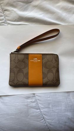 Women’s coach wallet clutch zip purse