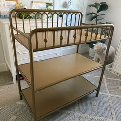 Gold Changing Table