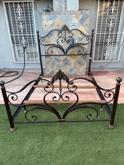 Queen bed frame