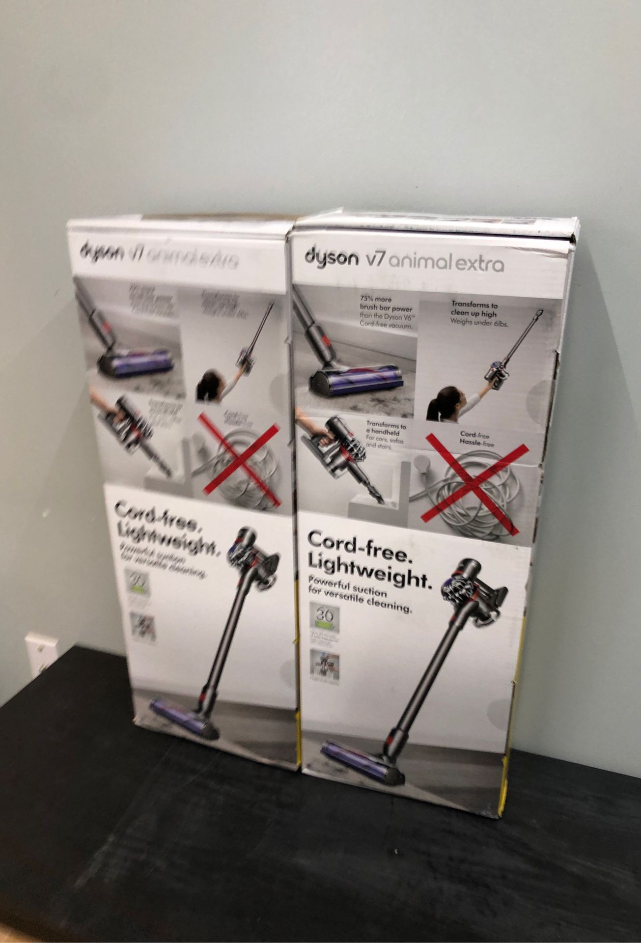 Dyson cordless vacuum v7 new each