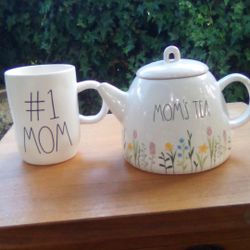 Rae Dunn Tea And Mug