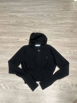 JUICY COUTURE CROPPED HOODIE