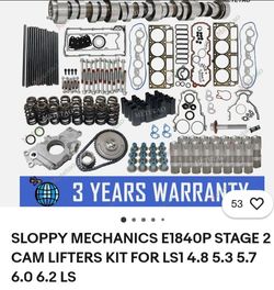 Sloppy Stage 2 cam kit