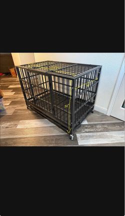 Large dog kennel