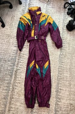 Descente Vintage Ski Jacket Suit, Men’s Small