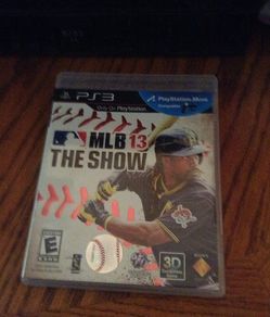 PS3 mlb 13 the show