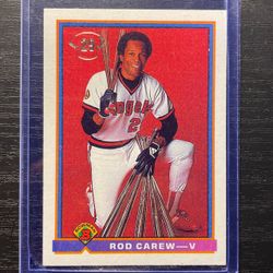 1991 Bowman Rod Carew Baseball Card #5