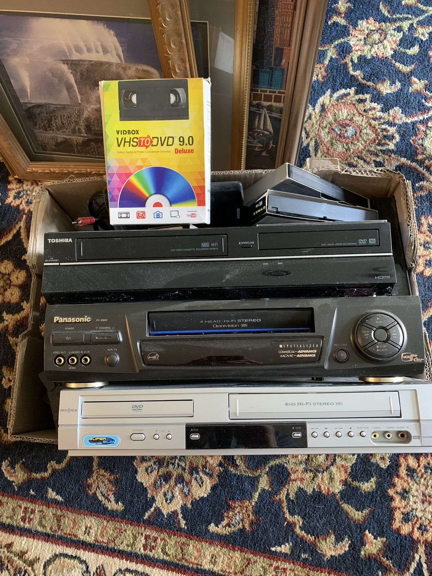 VCR Tape To laptop Or USB Converter
