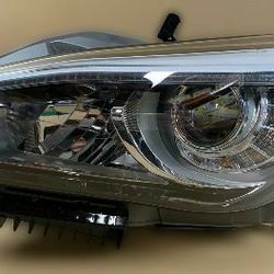 FOR 15-19 INFINITI Q70 LEFT SIDE DRIVER HEADLIGHT HEADLAMP NON AFS