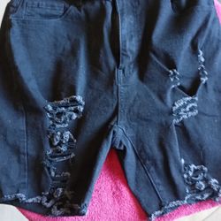 Shein Curves Jean Shorts 