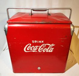 1950 Vintage Coca-Cola Cooler