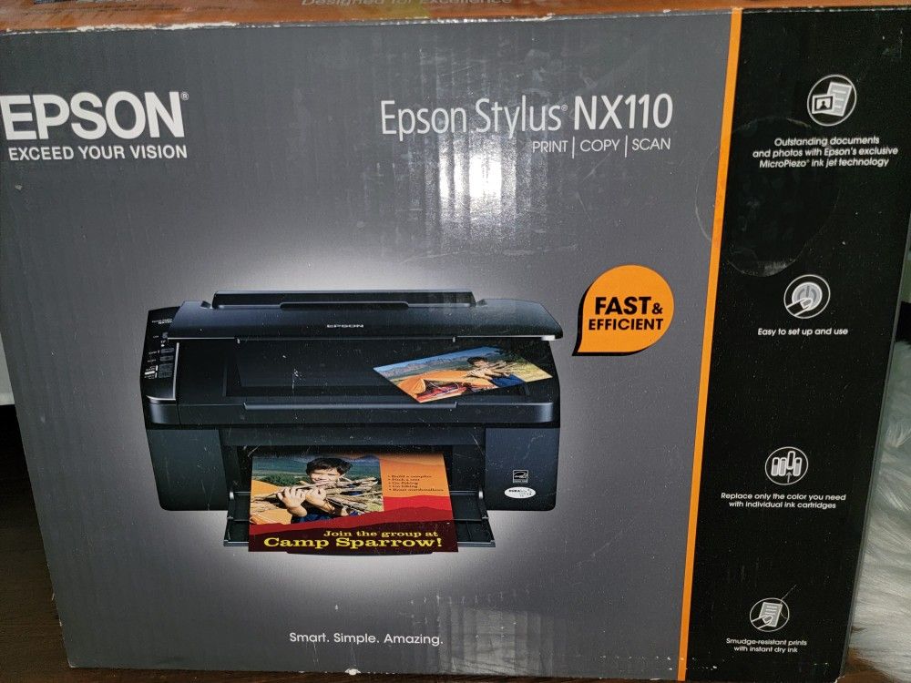 Brand New Epson Stylus NX110 Printer/Scanner $69