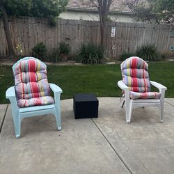 Chairs with pads