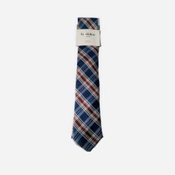 Men’s Tie Blue and burgundy design New