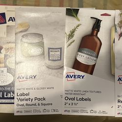5 packages Variety Labels,printable,inkjet
