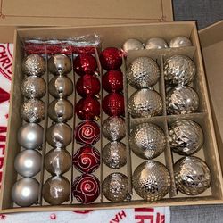 50pc Christmas Ornaments