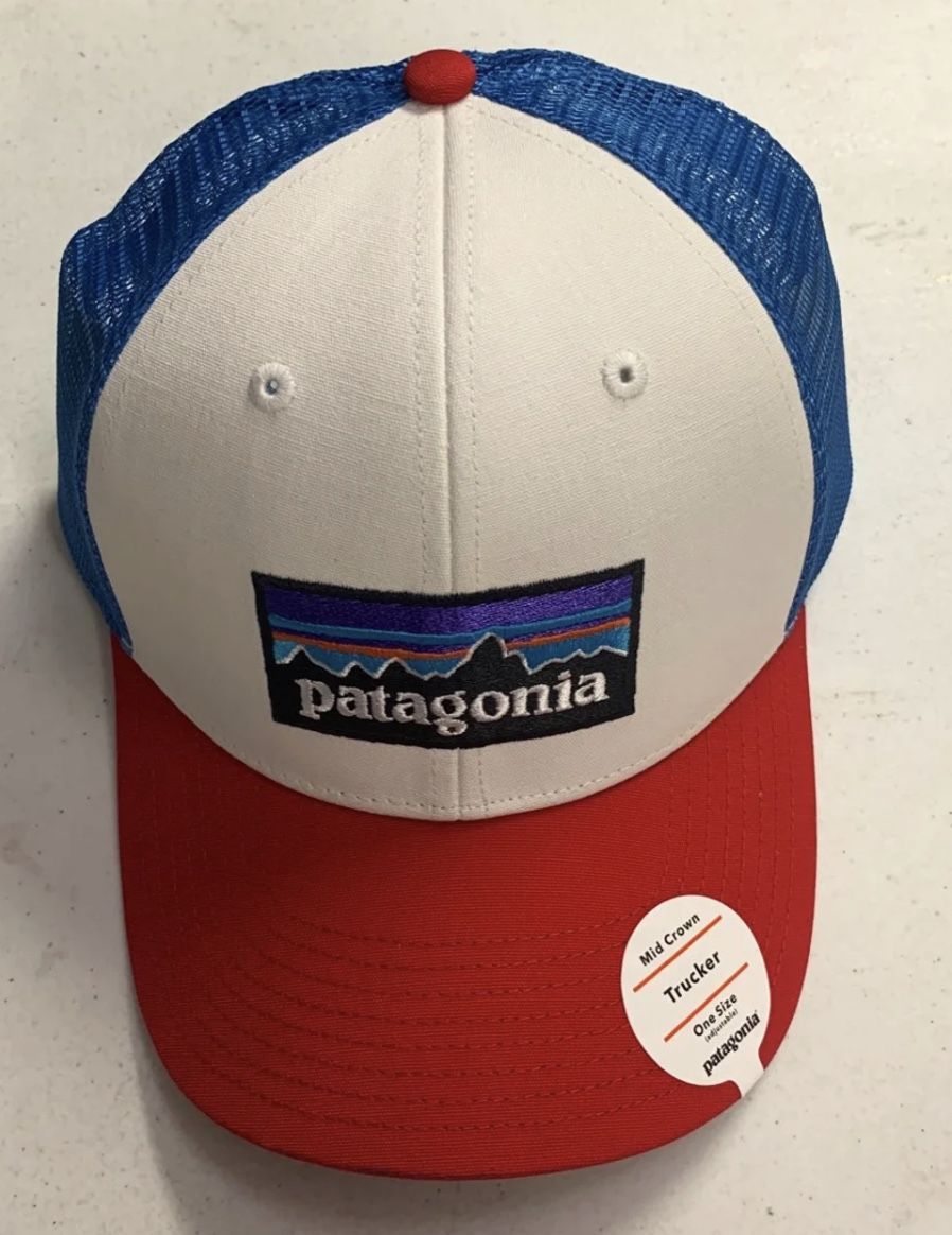 Patagonia P6 Logo Trucker Hat -RARE AND DISCONTINUED COLOR